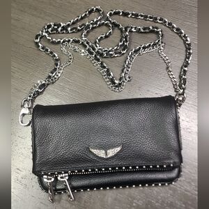 Zadig & Voltaire Rock Nano Stud Clutch (FLAW)